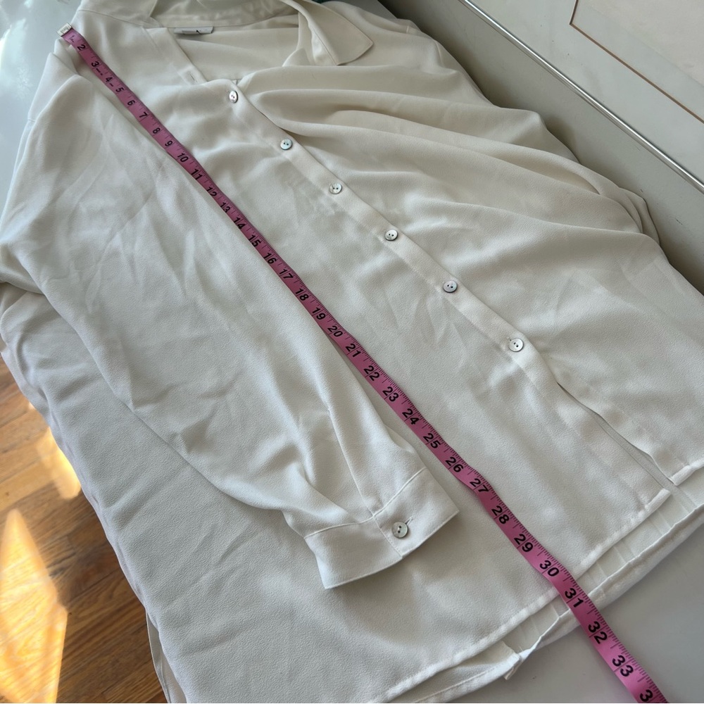 J. Jill White Button Down Shirt - Picture 7 of 7